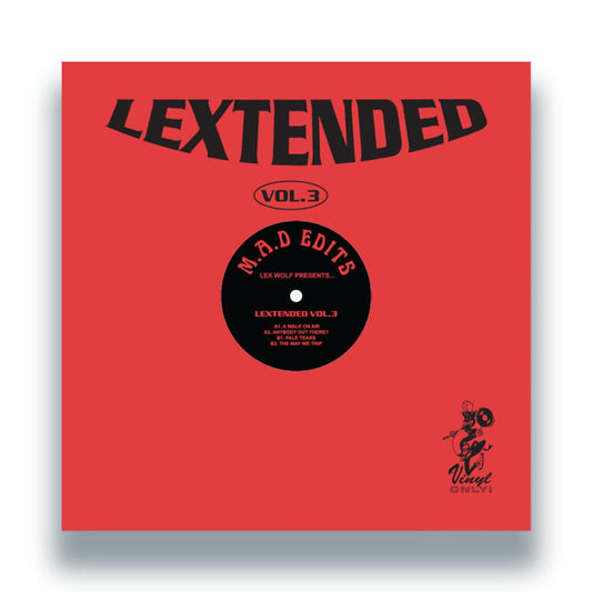 (PRE-ORDER 10/30/25) Lextended Vol.3 (VINYL) | Mint (M) Mint (M) - HOUSE *NEW*