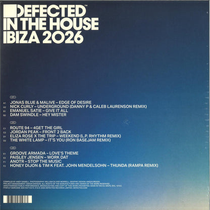 Various - Defected In The House Ibiza 2026 (VINYL 3x12" Defected ITH81LP 2026) | Mint (M) Mint (M) - HOUSE *NEW*