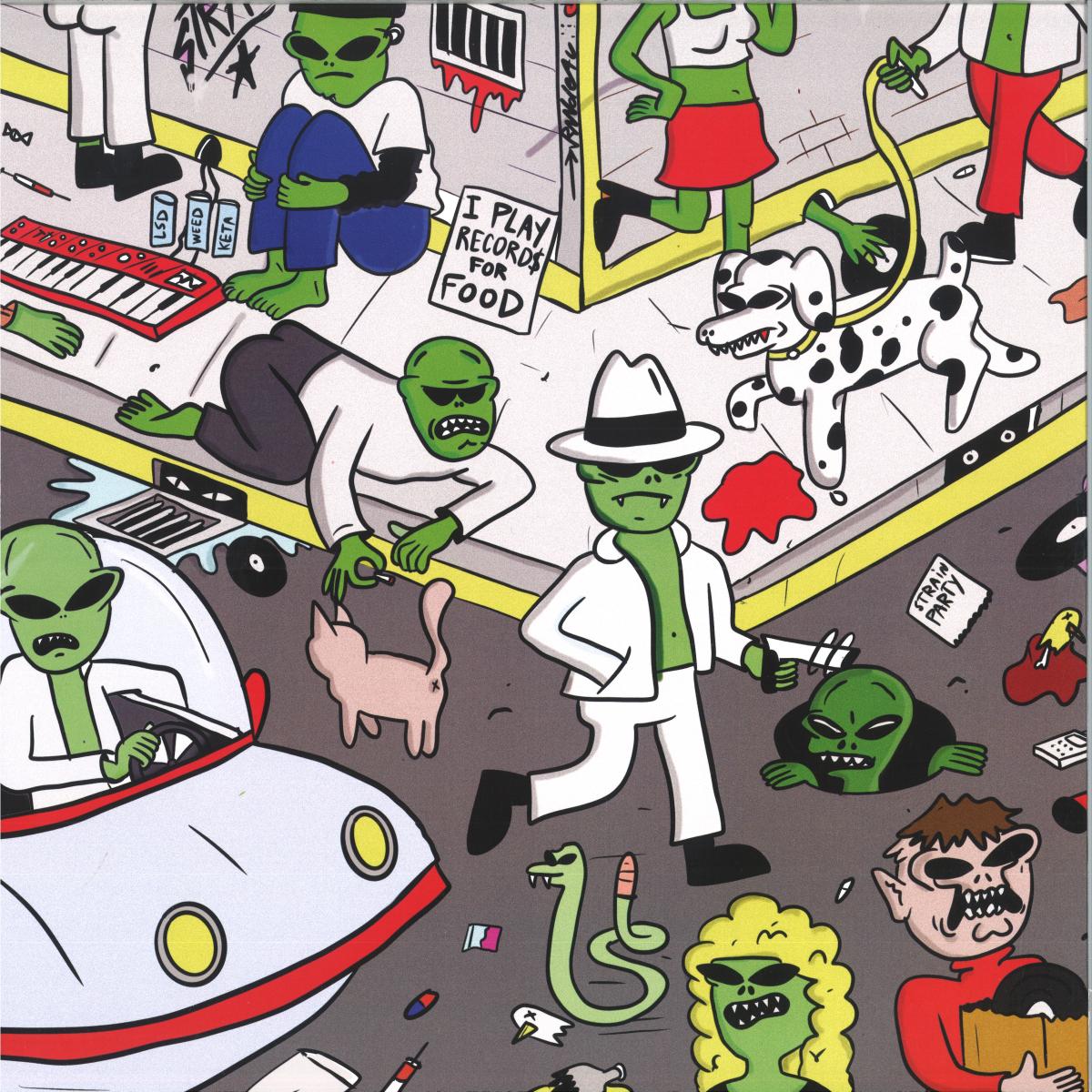 Various - The Space Hood (VINYL 12" Strain STRN002) | NEW Mint (M) Mint (M) - HOUSE *NEW*