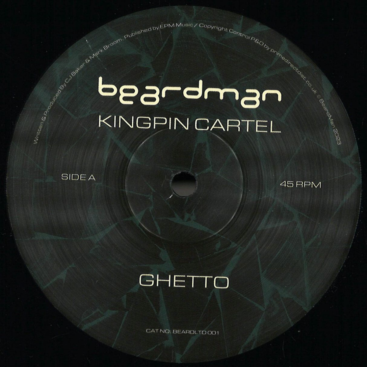 Kingpin Cartel - Ghetto EP (VINYL 12" Beardman BEARDLTD001 2023) | - HOUSE *NEW*