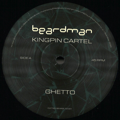 Kingpin Cartel - Ghetto EP (VINYL 12" Beardman BEARDLTD001 2023) | - HOUSE *NEW*