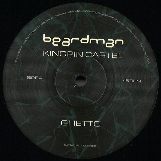 Kingpin Cartel - Ghetto EP (VINYL 12" Beardman BEARDLTD001 2023) | - HOUSE *NEW*