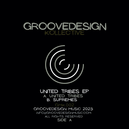 Groovedesign Kollective - (PRESALE TBD) United Tribes EP (VINYL) | Mint (M) Mint (M) - HOUSE *NEW*