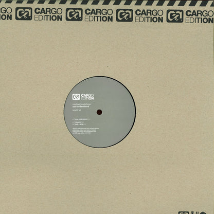 Michael Melchner - You Understand (VINYL 12" Cargo Edition CARGO010) | NEW Mint (M) Mint (M) - HOUSE *NEW*