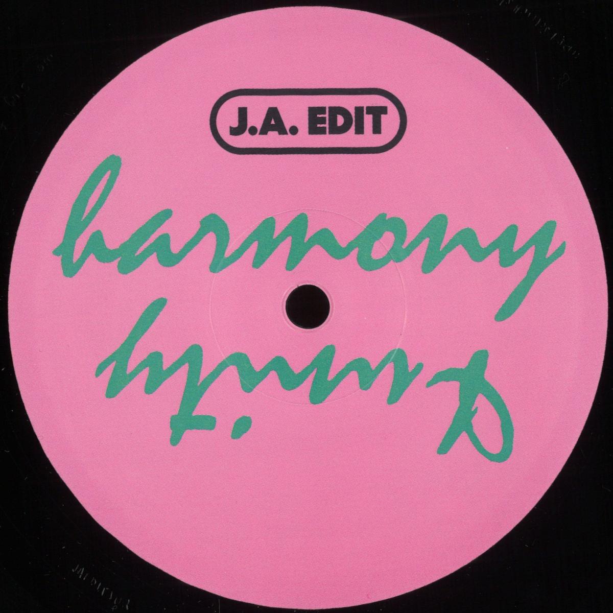 D.J. J.A. - Edits 02 (VINYL 12" JAEDITS02) | NEW - HOUSE *NEW*