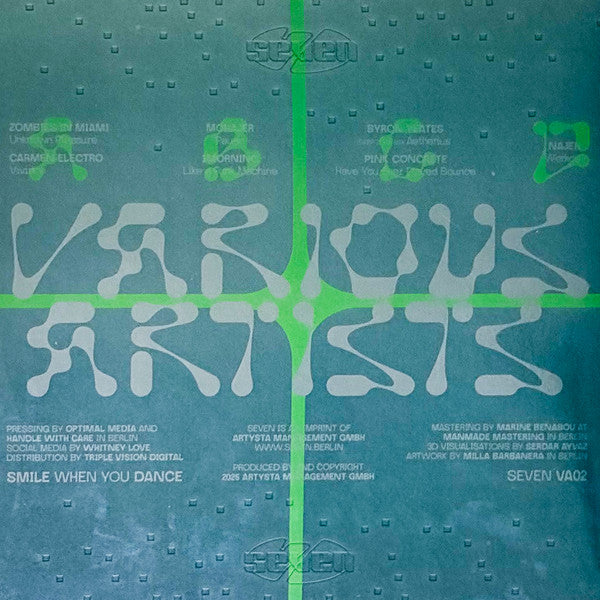 Seven Various Artists 02 (2xTRANSPARENT VINYL) | Mint (M) Mint (M) - HOUSE *NEW*