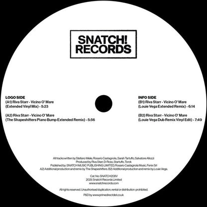 Vicino O' Mare (VINYL) | Mint (M) Generic - HOUSE *NEW*