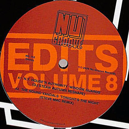 Edits Volume 8 (VINYL) | Mint (M) Mint (M) - HOUSE *NEW*