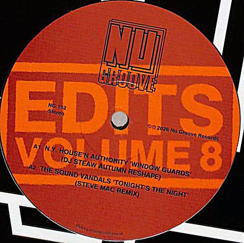 Edits Volume 8 (VINYL) | Mint (M) Mint (M) - HOUSE *NEW*