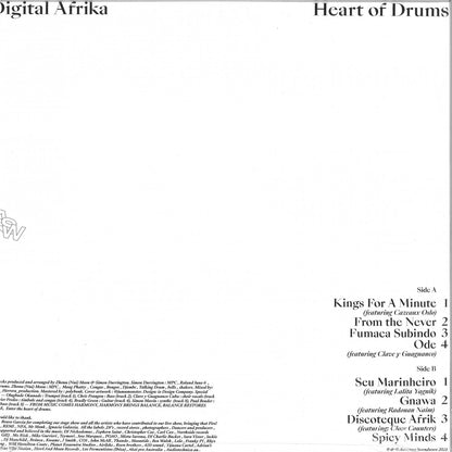 Digital Afrika - Heart of Drums (VINYL LP Awesome Soundwave) | NEW - HOUSE *NEW*