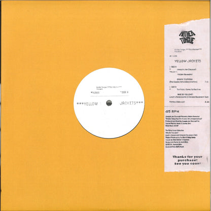 Joaquin Joe Claussell Presents Hidden Revealed / T - Yellow Jackets Vol. 8 (VINYL 12" Yellow Jackets) | NEW - HOUSE *NEW*