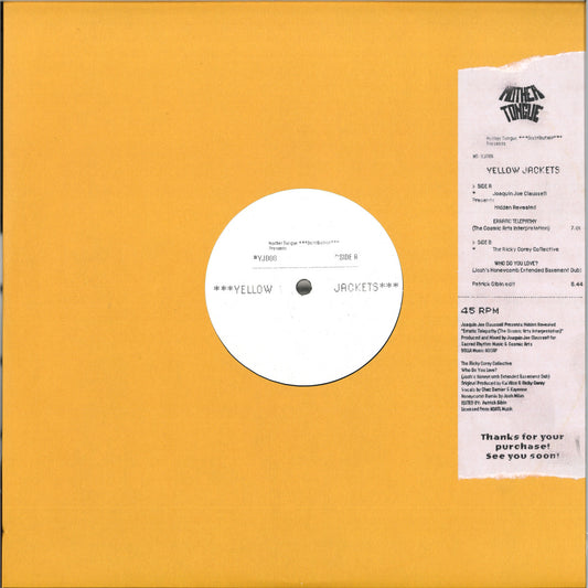 Joaquin Joe Claussell Presents Hidden Revealed / T - Yellow Jackets Vol. 8 (VINYL 12" Yellow Jackets) | NEW - HOUSE *NEW*