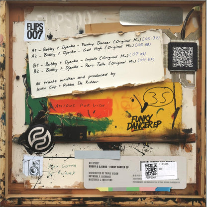 Bobby & Djenko - (PRESALE 10/9/26) Funky Dancer (VINYL 12" Flipsight) | NEW - HOUSE *NEW*