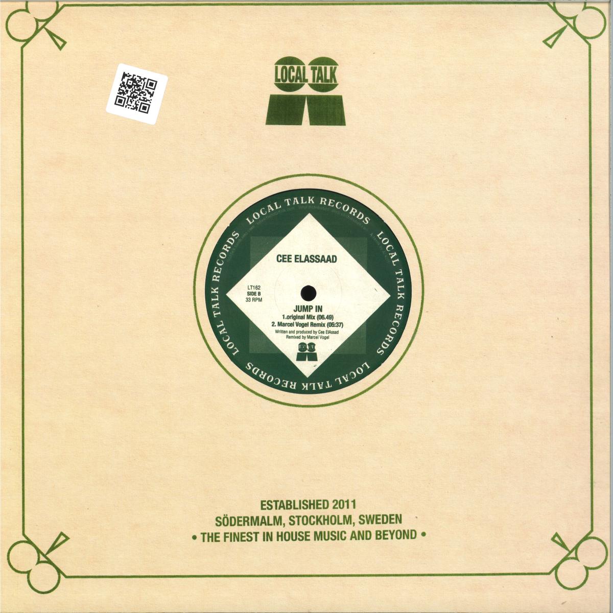 Cee ElAssaad - Set Me Free (VINYL 12" Local Talk LT162) | NEW Mint (M) Mint (M) - HOUSE *NEW*