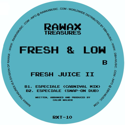 (PRESALE 6/22/26) Fever Tension / Fresh Juice II (VINYL) | Mint (M) Mint (M) - HOUSE *NEW*