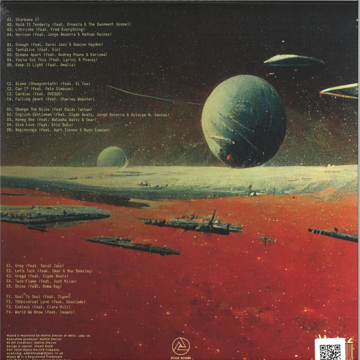 Atjazz - Starbase 17 LP (VINYL 3xLP ATJAZZ RECORD COMPANY ARC1974V) | NEW Mint (M) Mint (M) - HOUSE *NEW*