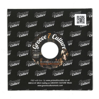Corrado Alunni - Any Time / Soul Groove (VINYL 7" GROOVE CULTURE) | NEW Mint (M) Mint (M) - HOUSE *NEW*