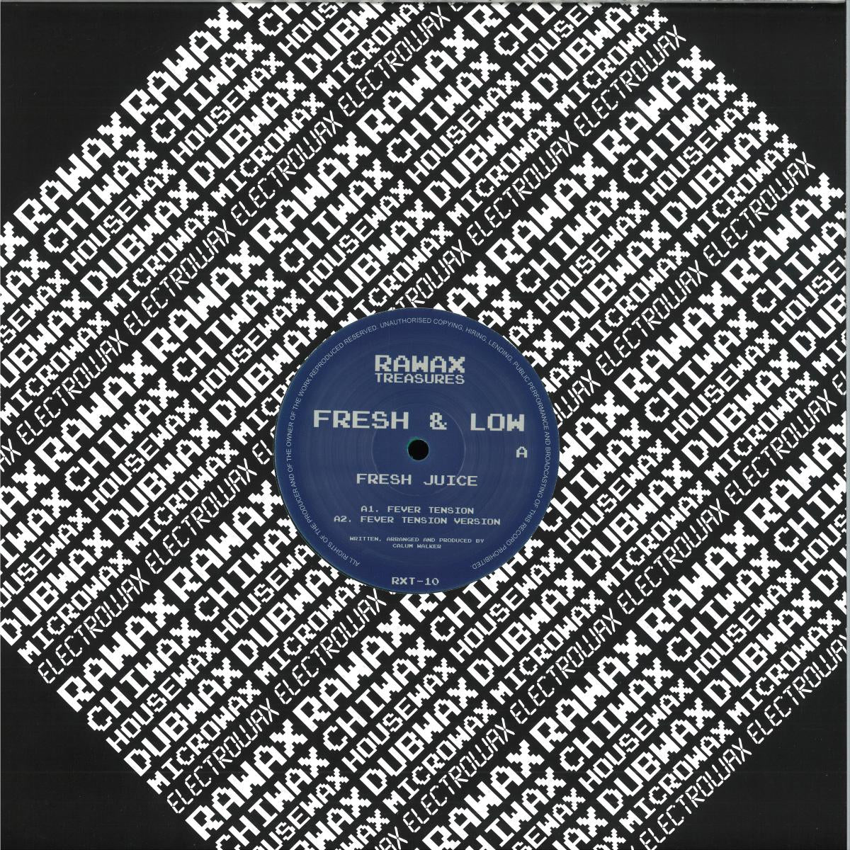 Fresh & Low - Fever Tension / Fresh Juice II (GREEN VINYL 12" Rawax) | NEW - HOUSE *NEW*