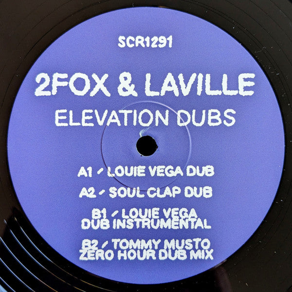 Elevation [Dubs] (VINYL) | Mint (M) Mint (M) - HOUSE *NEW*