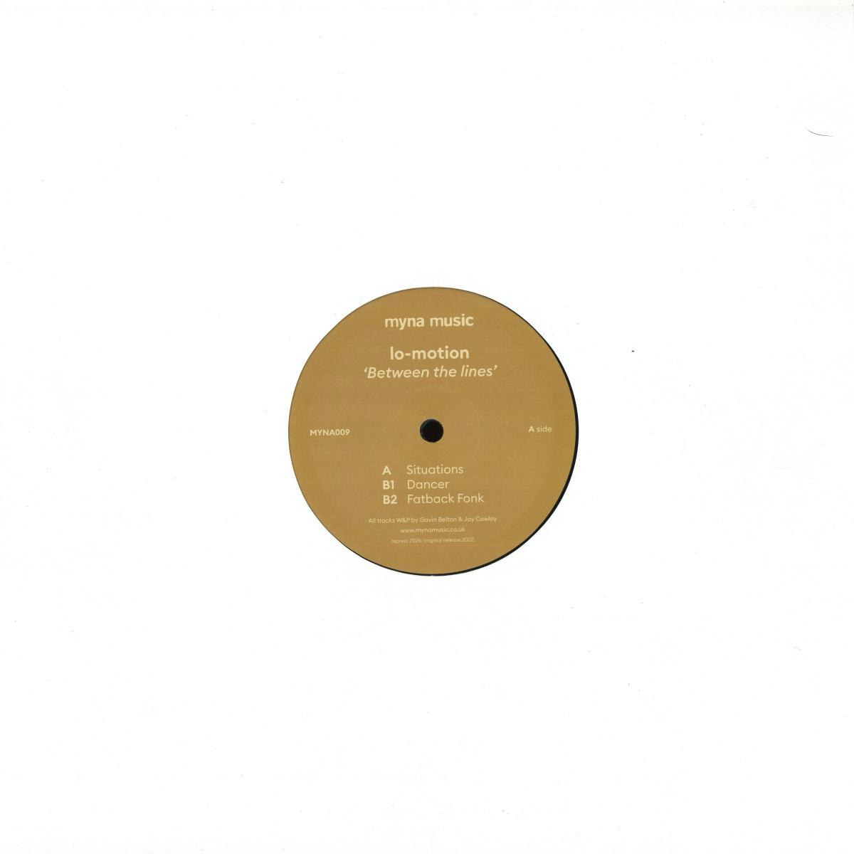 Lo Motion - (PRESALE 5/12/26) Between The Lines (VINYL) | Mint (M) Mint (M) - HOUSE *NEW*