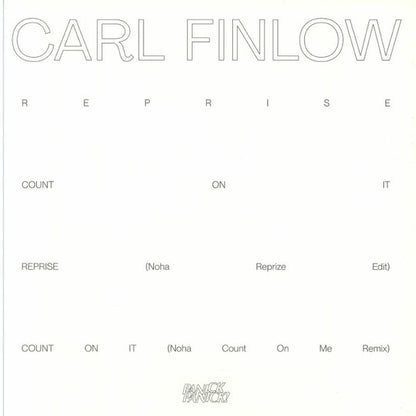 Carl Finlow - (PRESALE 7/19/26) Reprise (VINYL) | Mint Mint - HOUSE *NEW*