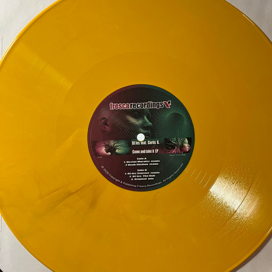 DJ Jes feat Curtis B - Come And Take It (COLOR VINYL) | Mint (M) Generic - HOUSE *NEW*