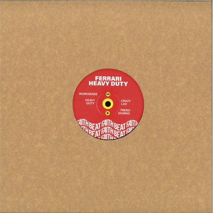 Ferrari - Heavy Duty (VINYL 12" Faith Beat) | NEW - HOUSE *NEW*