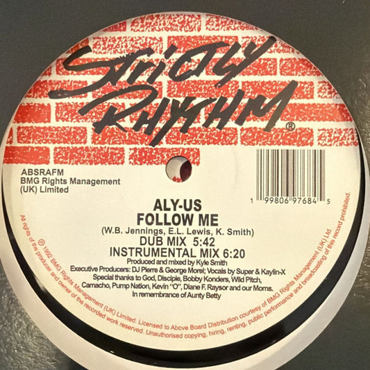 Follow Me (VINYL) | Mint (M) Generic - HOUSE *NEW*