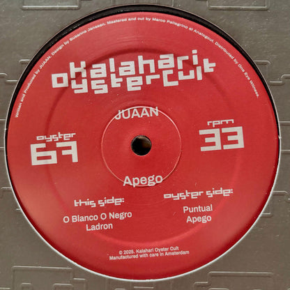 Apego (VINYL) | Mint (M) Mint (M) - HOUSE *NEW*