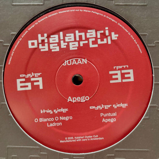 Apego (VINYL) | Mint (M) Mint (M) - HOUSE *NEW*