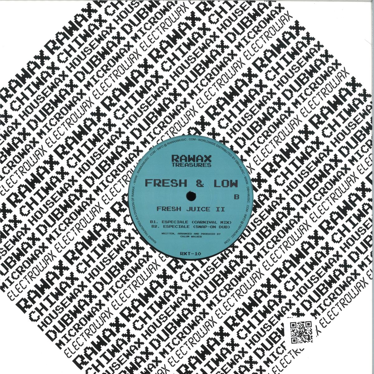 Fresh & Low - Fever Tension / Fresh Juice II (VINYL 12" Rawax) | NEW - HOUSE *NEW*