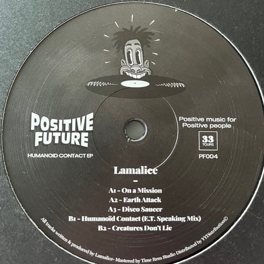 Lamalice - (PRESALE 7/19/26) Humanoïd Contact EP (VINYL) | Mint Mint - HOUSE *NEW*