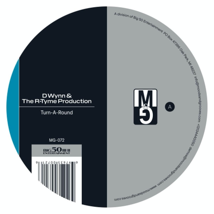 D Wynn & The R-Tyme Production - Turn-A-Round (VINYL) | Mint (M) Mint (M) - HOUSE *NEW*