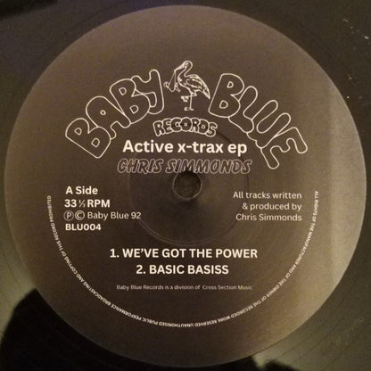 Active-X-Trax EP (12" VINYL) | Mint (M) Generic - HOUSE *NEW*
