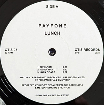 Lunch (VINYL) | Mint (M) Mint (M) - HOUSE *NEW*