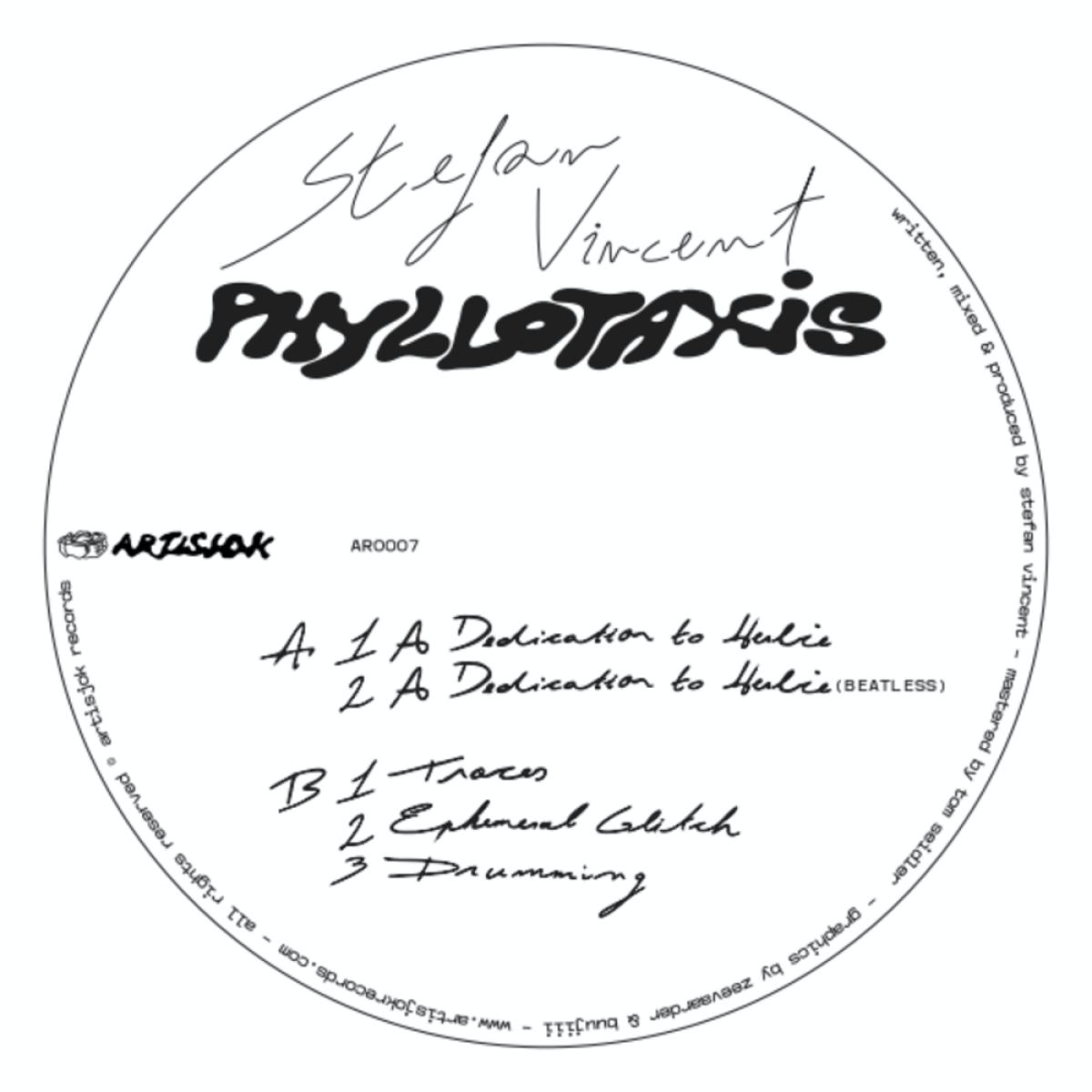 Stefan Vincent - (PRESALE 6/29/26) Phyllotaxis (VINYL) | Mint (M) Mint (M) - HOUSE *NEW*
