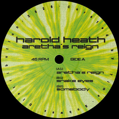 Harold Heath - (PRESALE TBD) Aretha's Reign (VINYL 12" Curated By Time BYTIME016) | NEW - HOUSE *NEW*