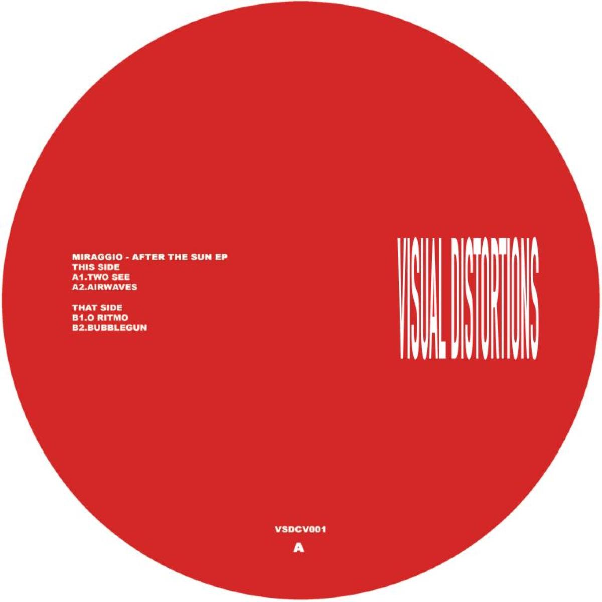 Miraggio - (PRESALE 09/09/26) After The Sun (VINYL 12" Visual Distortions) | NEW - HOUSE *NEW*