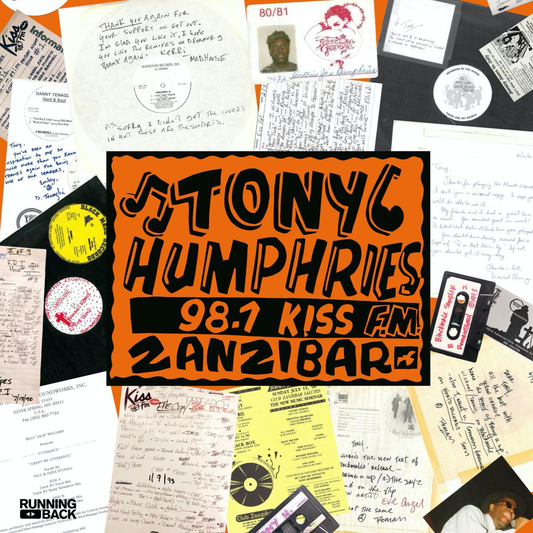 Tony Humphries - (PRESALE 6/19/26) Running Back Mastermix: Kiss FM Zanzibar Years Vinyl Part Two (3xVINYL) | Mint (M) Mint (M) - HOUSE *NEW*