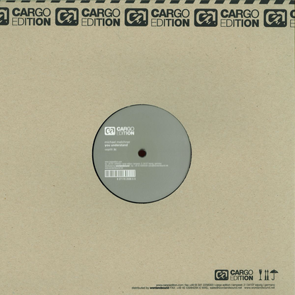 (PRESALE) You Understand (VINYL) | Mint (M) Mint (M) - HOUSE *NEW*