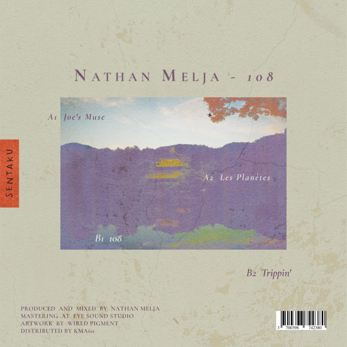 Nathan Melja - (PRESALE 11/13/26) 108 (VINYL 12" Sentaku) | NEW - HOUSE *NEW*