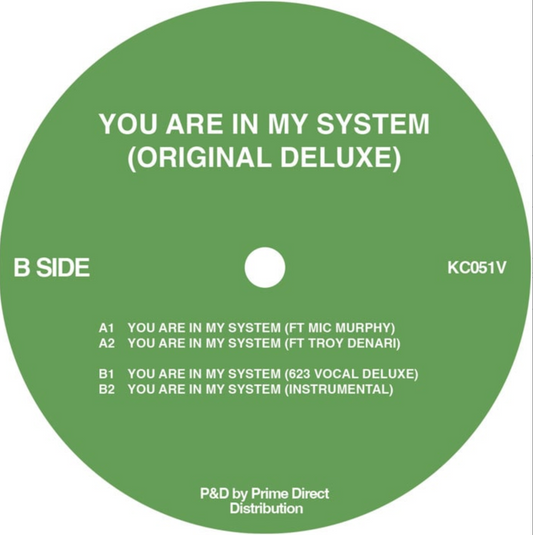 Kerri Chandler - (PRESALE 8/10/26) You Are In My System (Original Deluxe) (VINYL) | Mint (M) Mint (M) - HOUSE *NEW*