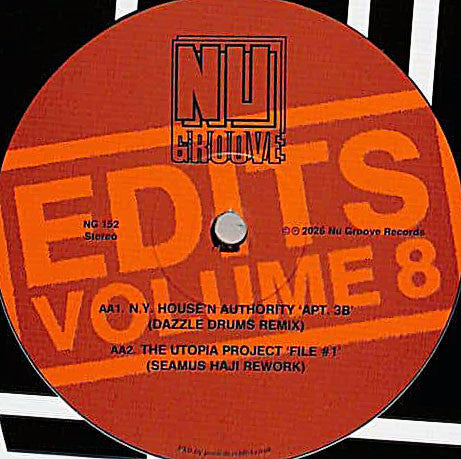 Edits Volume 8 (VINYL) | Mint (M) Mint (M) - HOUSE *NEW*