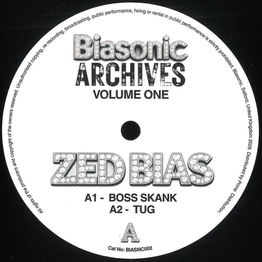 Zed Bias - Archives Volume One (VINYL 12" Biasonic) | NEW - HOUSE *NEW*