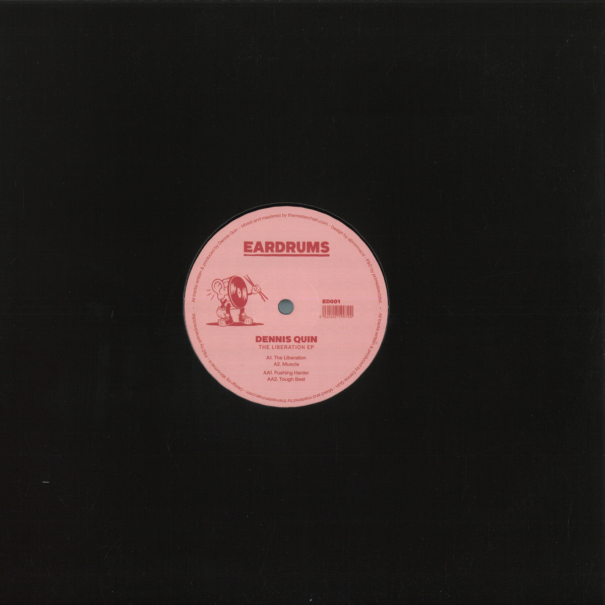 Dennis Quin - The Liberation (VINYL 12" Eardrums) | NEW - HOUSE *NEW*