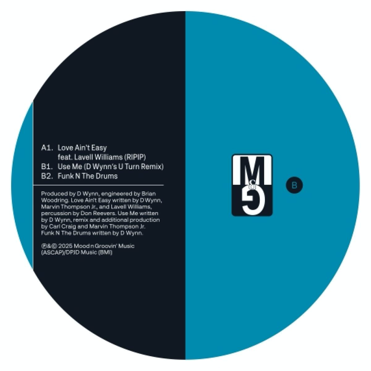 D Wynn & The R-Tyme Production - Turn-A-Round (VINYL) | Mint (M) Mint (M) - HOUSE *NEW*
