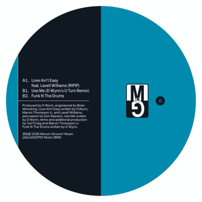 D Wynn & The R-Tyme Production - Turn-A-Round (VINYL) | Mint (M) Mint (M) - HOUSE *NEW*