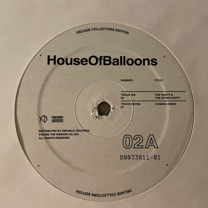 House Of Balloons | Mint (M) Mint (M) - HIP HOP/RAP *SEALED*