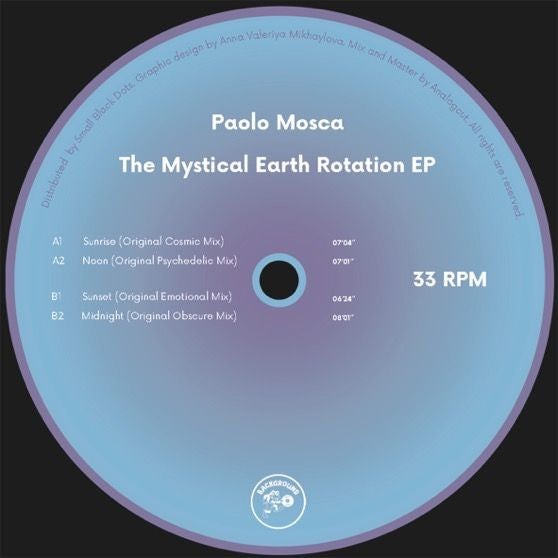 Paolo Mosca (2) The Mystical Earth Rotation EP 12" Mint (M) Generic