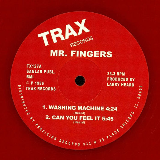 Mr. Fingers Washing Machine / Can You Feel It 12" Mint (M) Generic